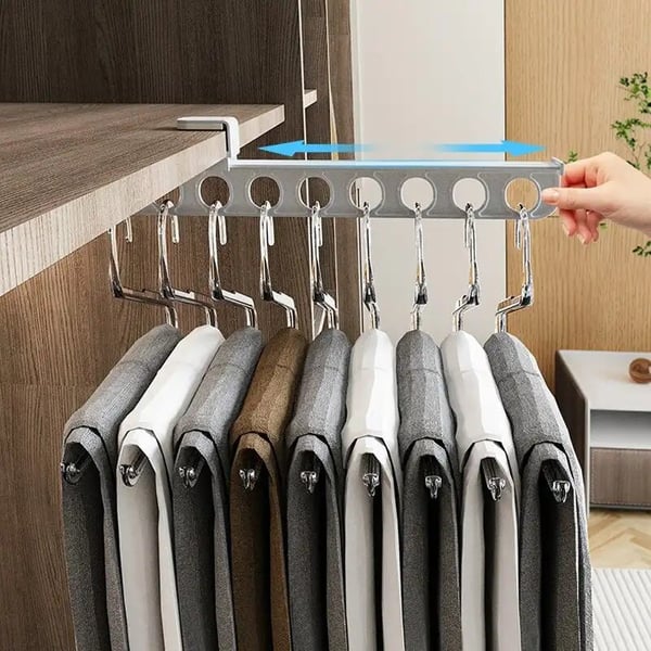 Ausziehbarer Hosenhalter für Kleiderschränke – 1 kaufen, 1 gratis sichern!
