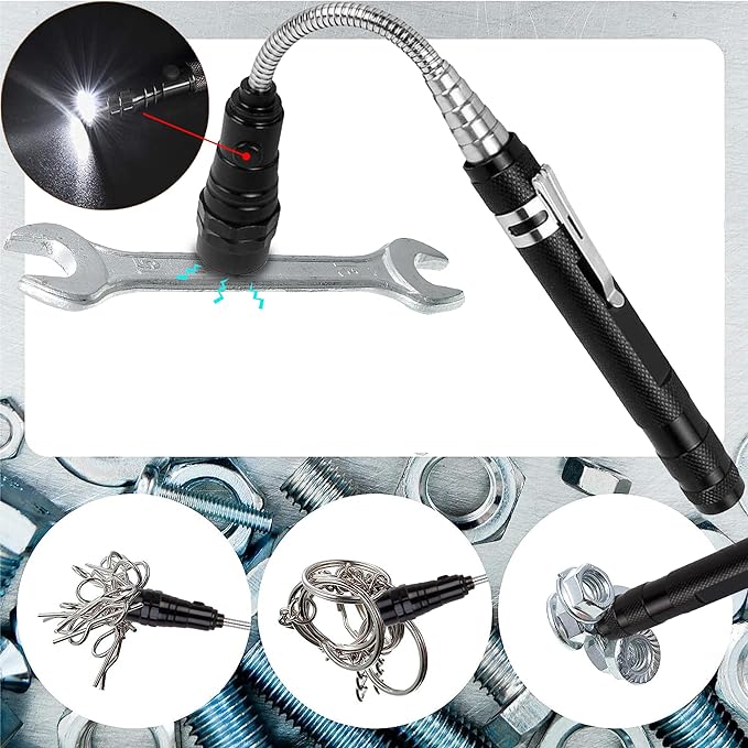 1+1 GRATIS | Flexibles Magnet-Werkzeuglicht – Beleuchtet schwer zugängliche Stellen