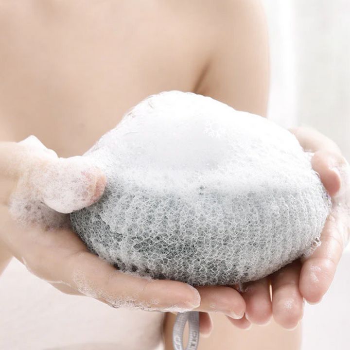 1+1 Gratis | Superweicher Duschschwamm mit Saugnapf