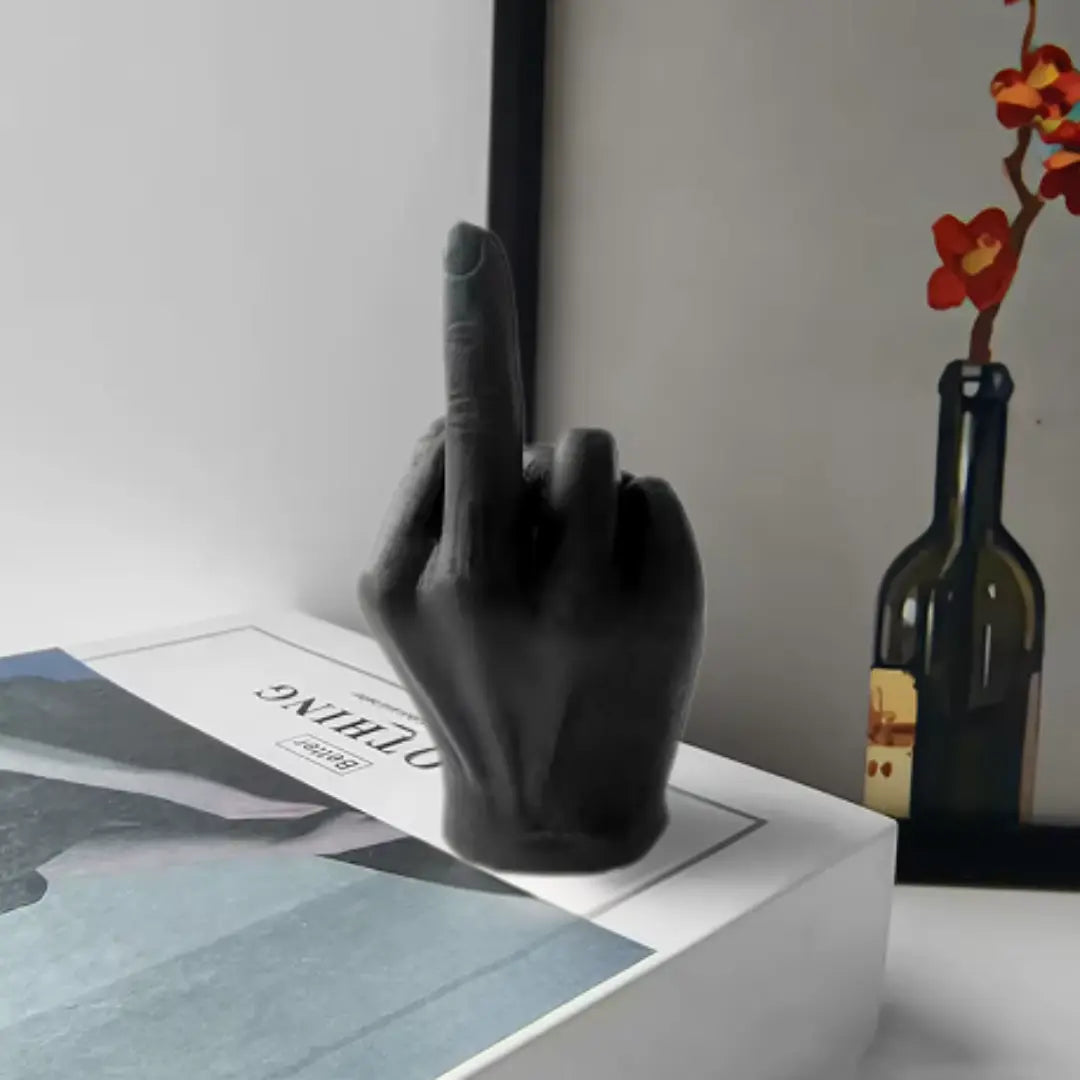 1+1 Gratis Middle Flame Humoristische Kerze
