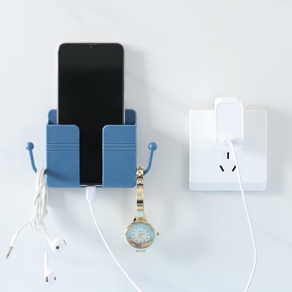 1+1 GRATIS | Wandhalterung für Handy & Fernbedienung – Praktischer 2-in-1 Organizer