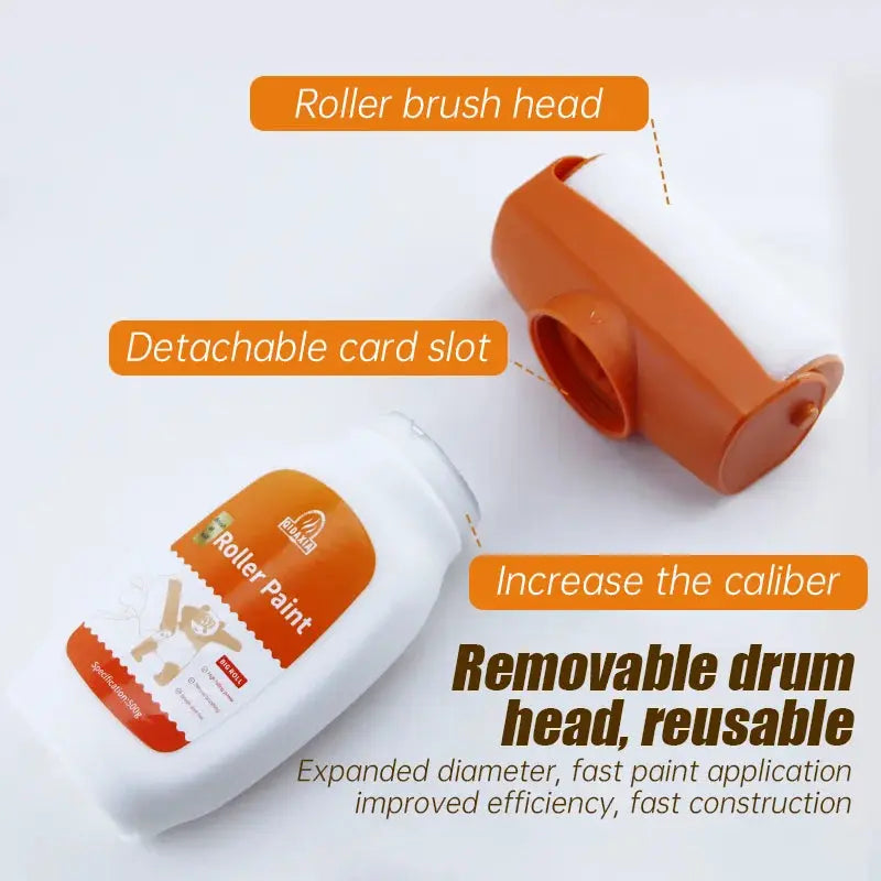 2-in-1 Wandreparatur-Roller für mühelose Ausbesserungen