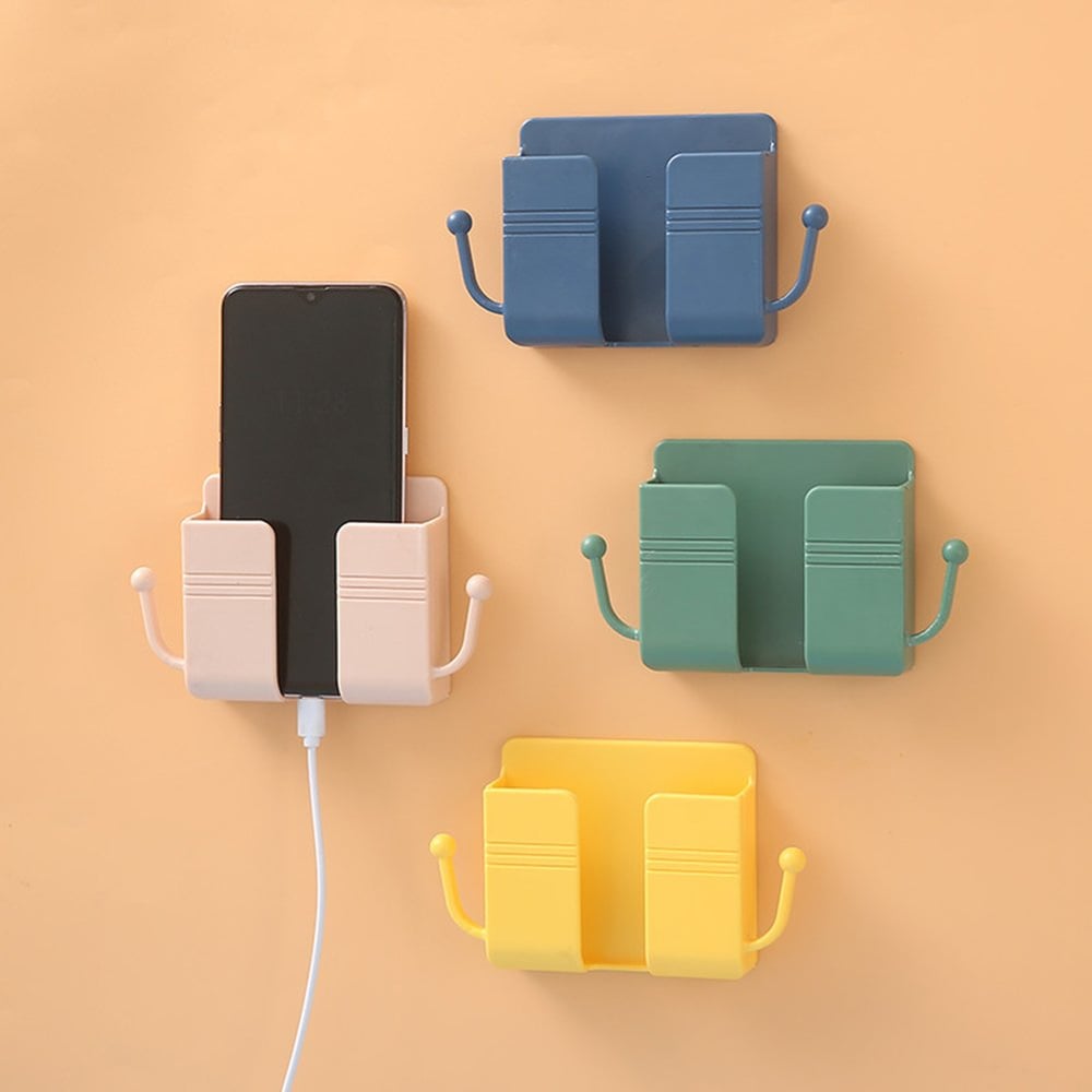1+1 GRATIS | Wandhalterung für Handy & Fernbedienung – Praktischer 2-in-1 Organizer