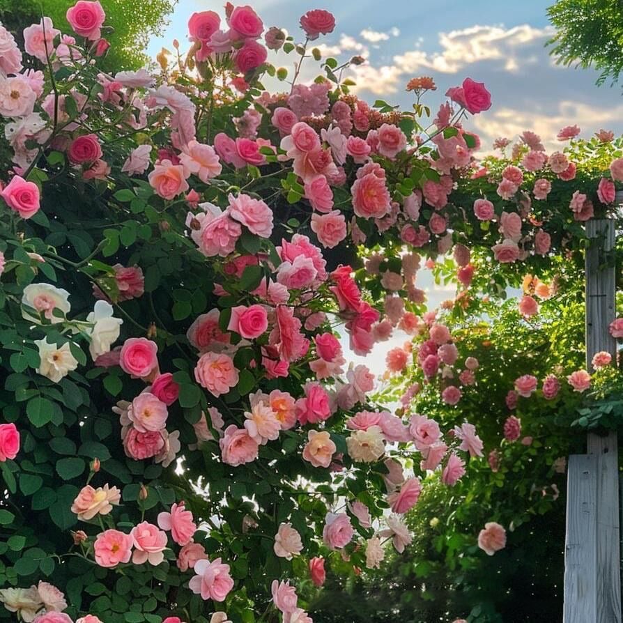 255 Samen Kletterrosen-Samen – Atemberaubende Blüten für Ihren Garten
