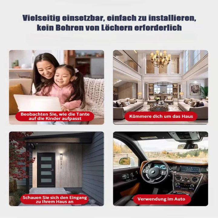 Mini Drahtlose WiFi Kamera 1080P HD | mit kostenloser 32GB Speicherkarte