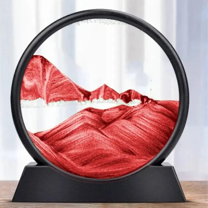 3D Sanduhr – Tiefsee-Sandkunst für Entspannung und Dekoration