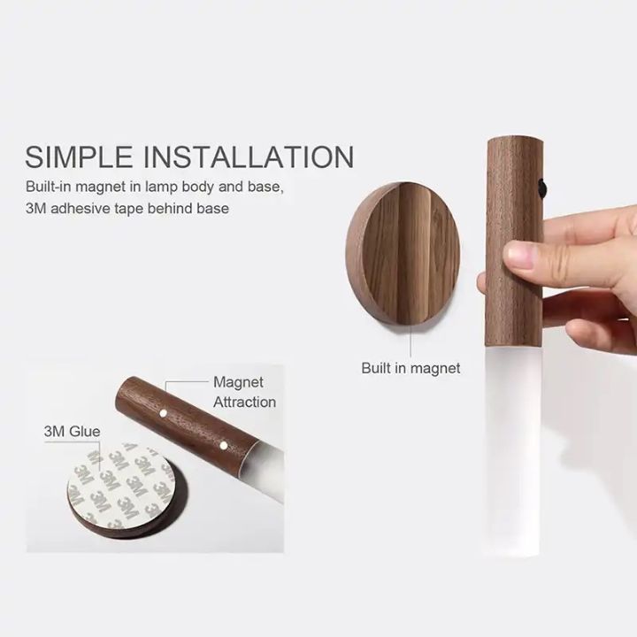 1+1 Gratis | Tragbares LED-Nachtlicht mit Bewegungssensor
