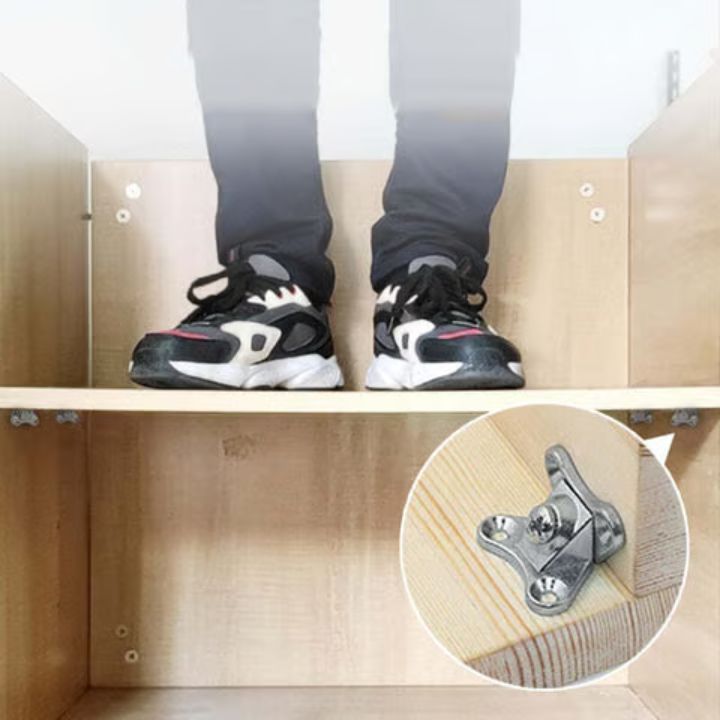 Abnehmbare Butterfly-Eckverbinder – 10 Stück mit 40 Schrauben