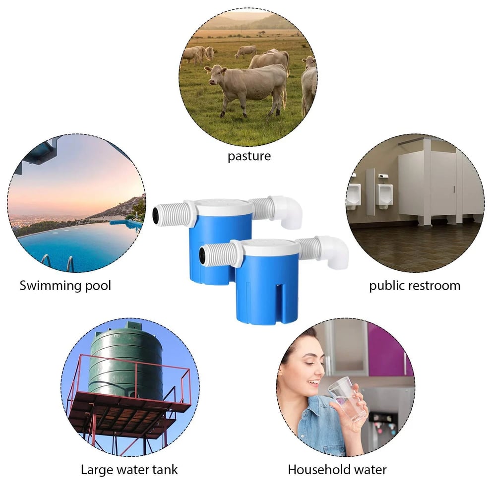 Automatisches Wasserstands-Ventil – Selbstregelndes Nachfüllsystem für Teiche & Tanks