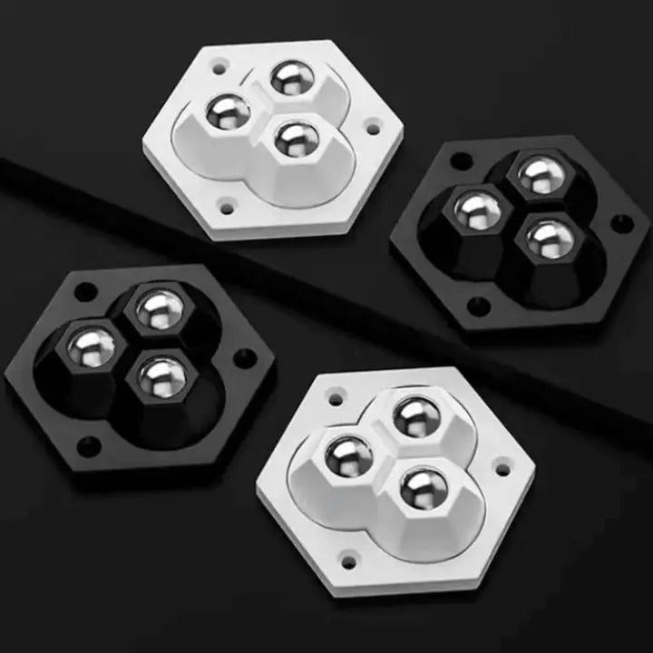 4+4 Gratis | 360° Drehbare 3-Kugel-Rollen