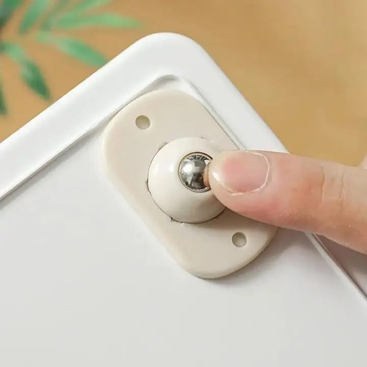 4+4 Gratis | Selbstklebende 360° Universalrollen