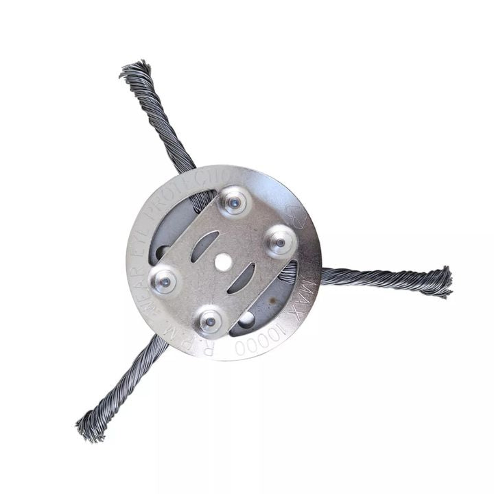 Stahlbürsten-Rasentrimmerkopf – Effizienter Unkrautentferner