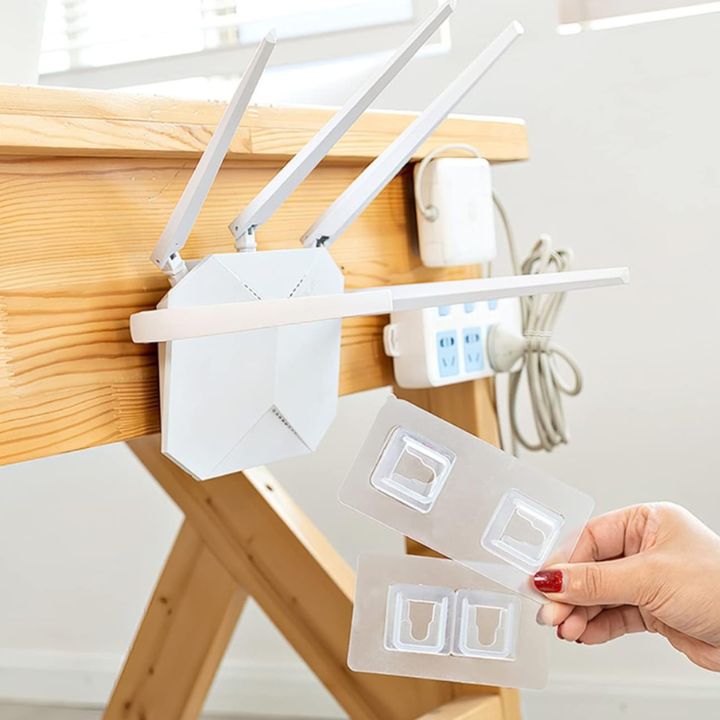 10 Paar Transparente Wandhaken – stark haftend & vielseitig einsetzbar