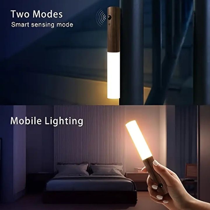 1+1 Gratis | Tragbares LED-Nachtlicht mit Bewegungssensor