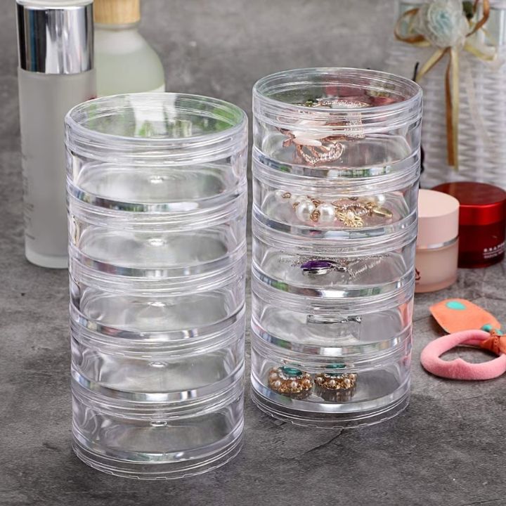 5-teilige Multifunktionale Stapelbare Behälter für Accessoires