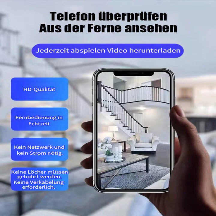 Mini Drahtlose WiFi Kamera 1080P HD | mit kostenloser 32GB Speicherkarte