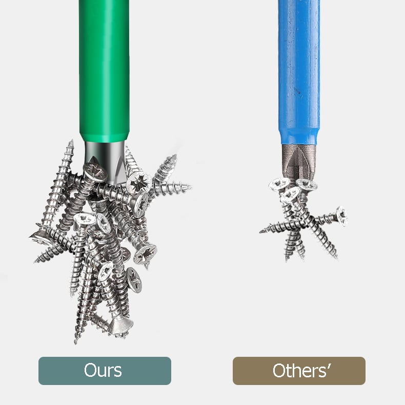 Magnetisches Schraubendreher-Bohrerbit-Set (6 Stück)