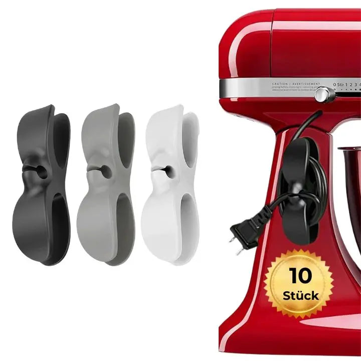 5+5 Gratis Selbstklebender kabel-organizer