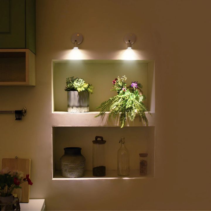 1+1 Gratis | Kabelloses LED-Spotlight – Fernbedienung für Akzentbeleuchtung