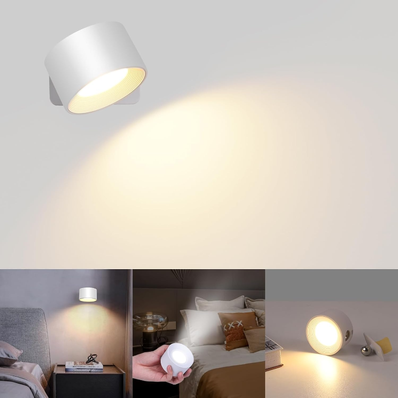 1+1 GRATIS | Rotierbare kabellose LED-Wandleuchte – Flexible, tragbare Beleuchtungslösung