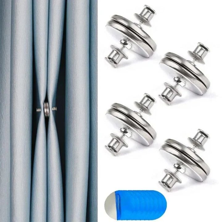 4 Stücke | Magnetischer Vorhang-Clip - Elegante Falten ohne Nähen