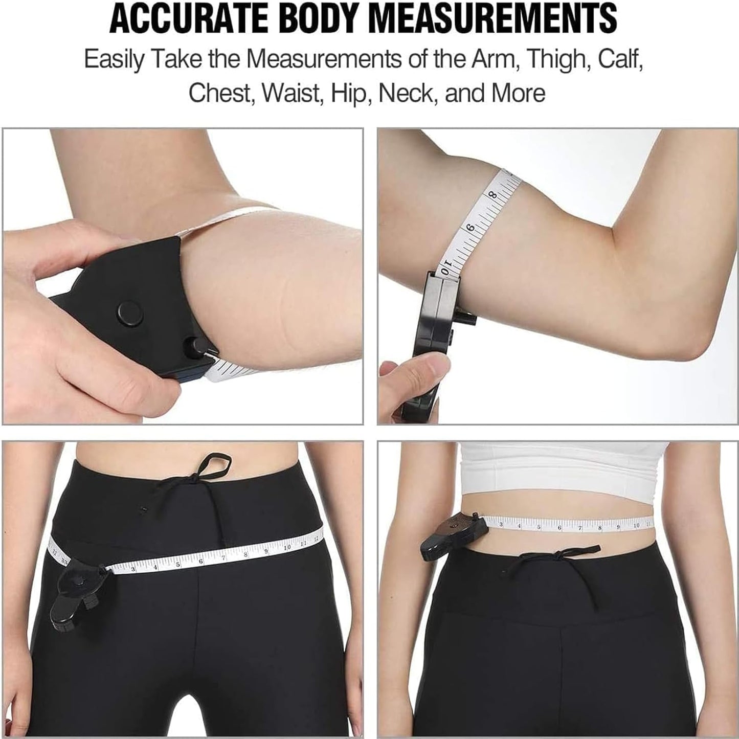 1+1 GRATIS | Präzises Körpermaßband für genaue Fitnessverfolgung