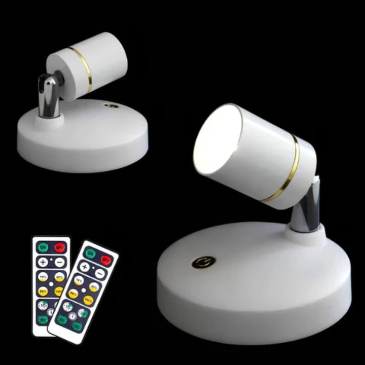 1+1 Gratis | Kabelloses LED-Spotlight – Fernbedienung für Akzentbeleuchtung