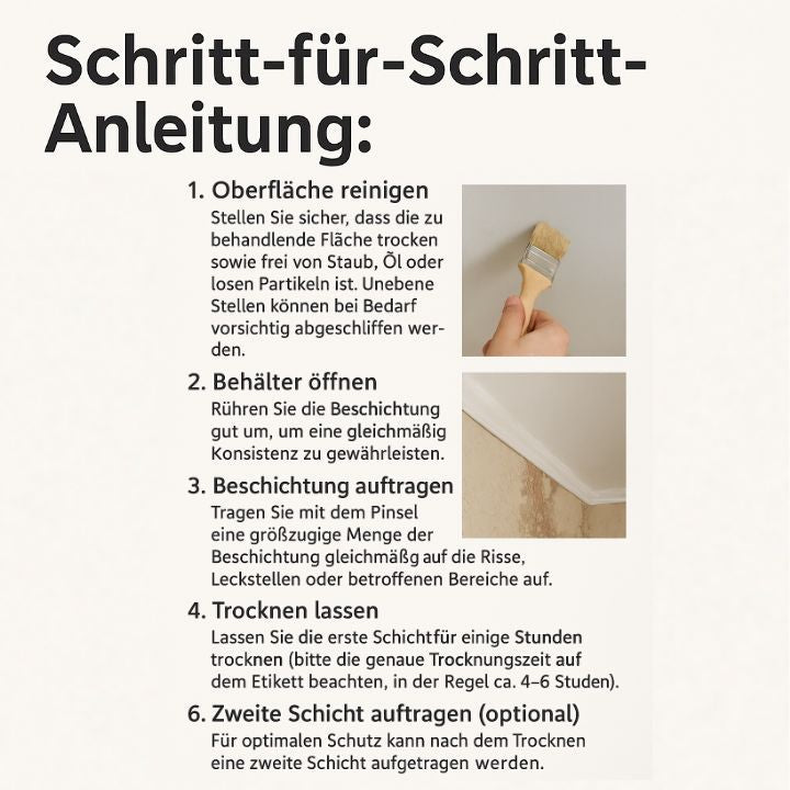 1+1 Gratis | Unsichtbarer Wasserdicht Kleber für alle Oberflächen