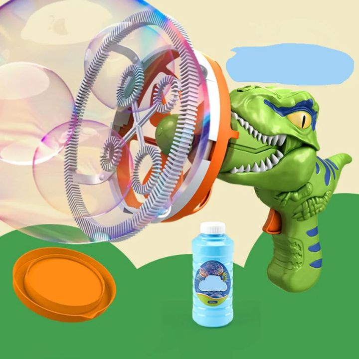 Elektrische Dinosaurier-Seifenblasenpistole