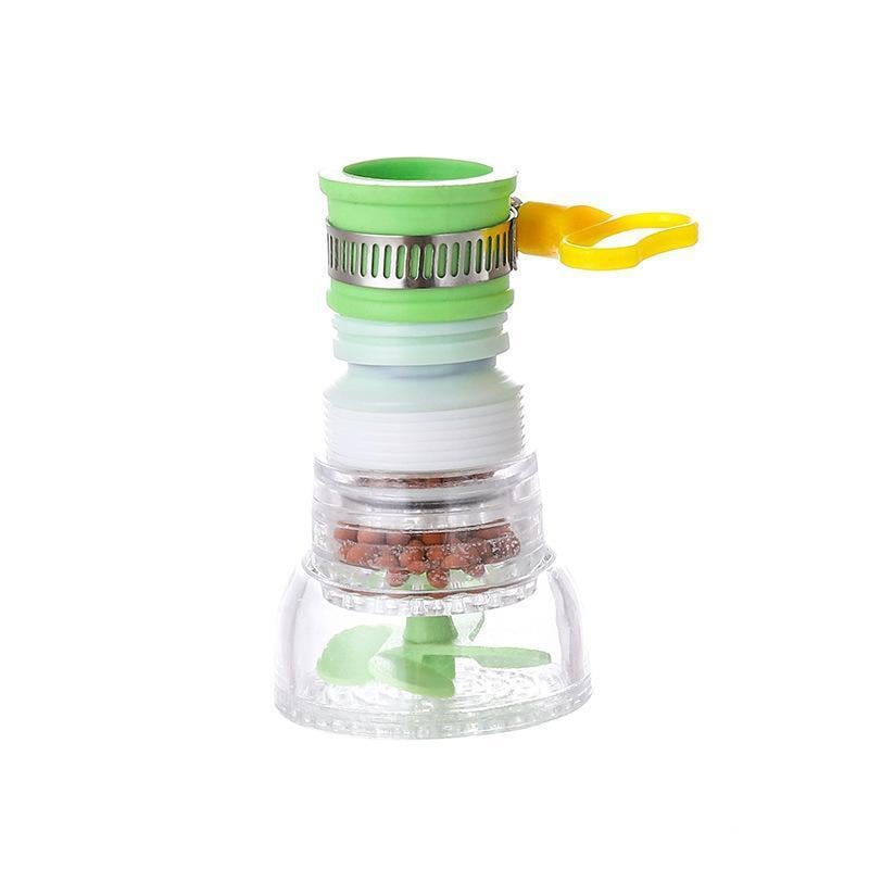 1+1 Gratis | Spritzwassergeschützter Wasserhahnfilter mit 360° Drehfunktion