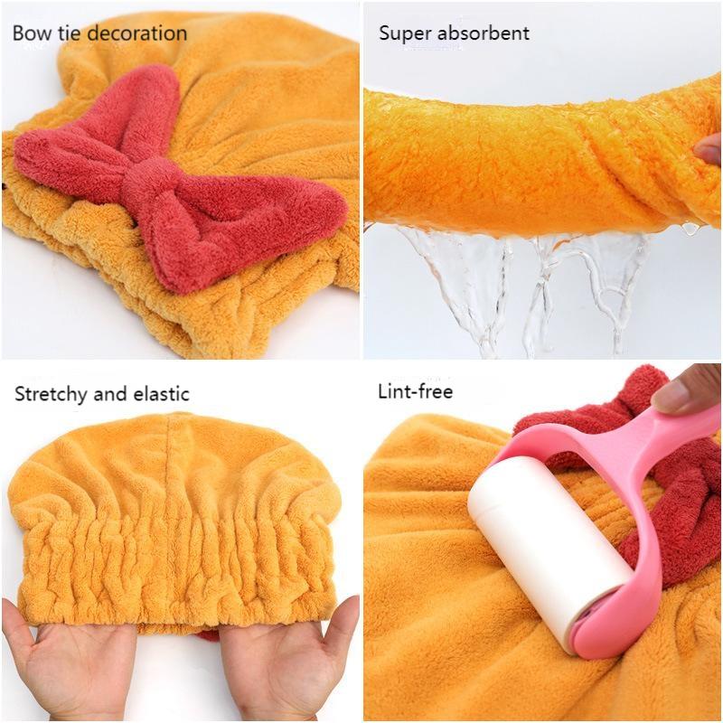 1+1 GRATIS | Super Absorbierendes Haar-Handtuch-Kap