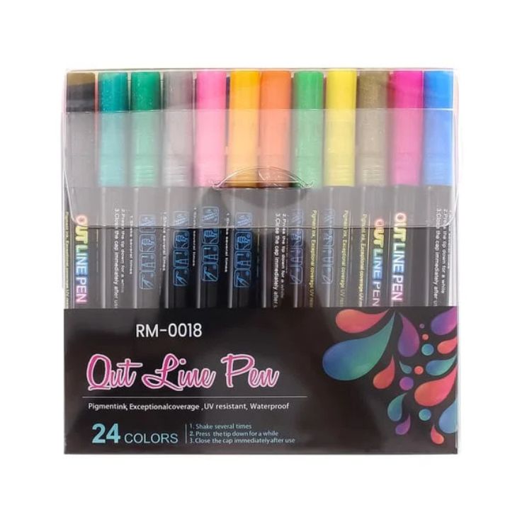 2+1 Gratis | Leuchtende Metallische Marker – Kreatives Schreiben & DIY-Kunst