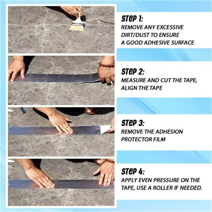 Wasserdichtes selbstklebende Dichtband – Hitze-, Wetter- & UV-beständig