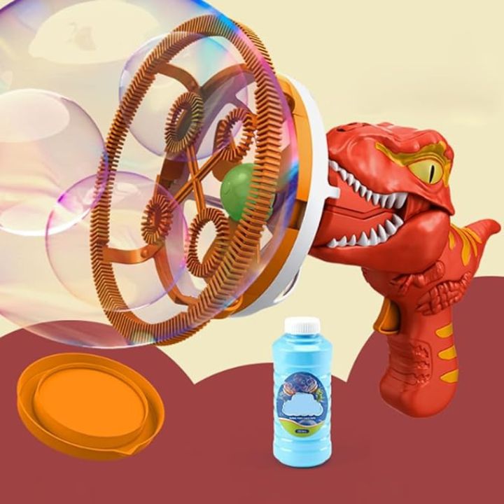 Elektrische Dinosaurier-Seifenblasenpistole