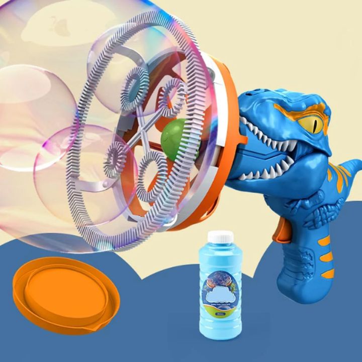 Elektrische Dinosaurier-Seifenblasenpistole