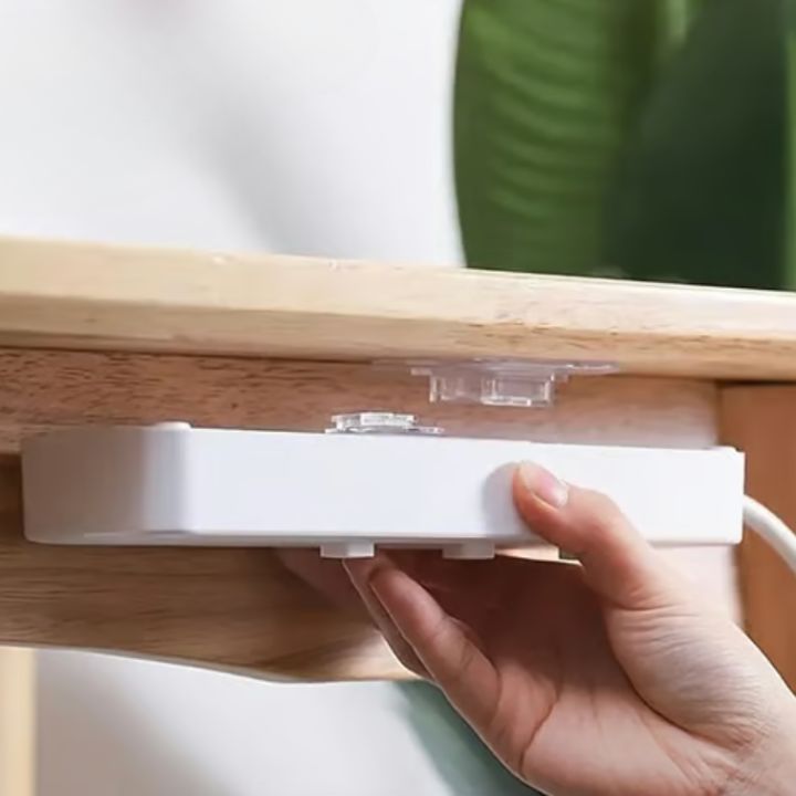10 Paar Transparente Wandhaken – stark haftend & vielseitig einsetzbar