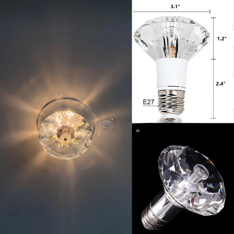 Kristall-LED-Lampe – Elegante Beleuchtung für eine gemütliche Atmosphäre