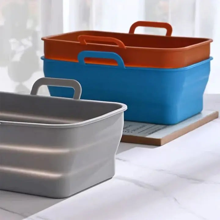Faltbare Silikon-Backform für Heißluftfritteusen – Praktisch & vielseitig