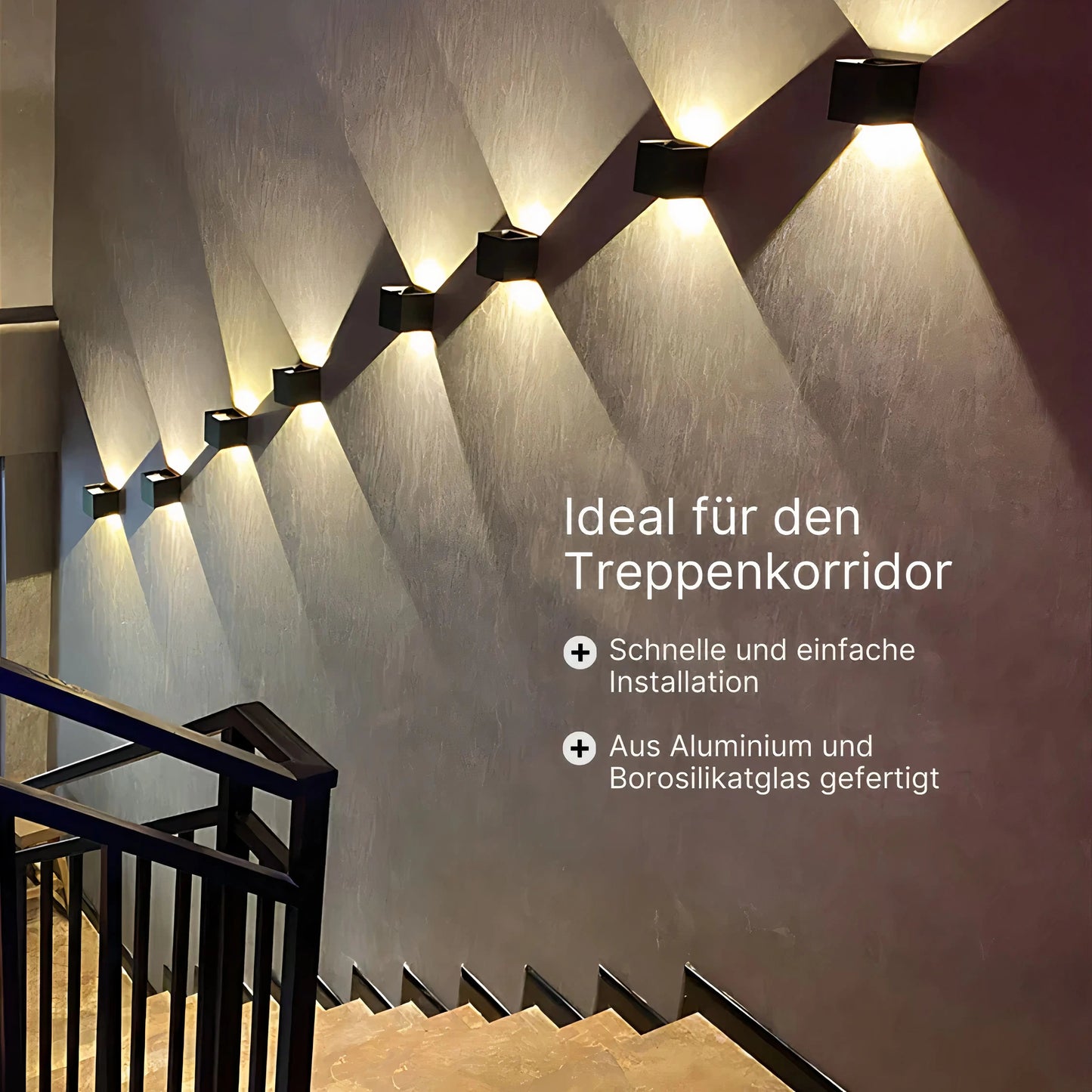 Kabellose Luxus-Wandleuchte
