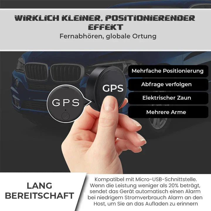 1+1 Gratis | Mini Magnetischer GPS-Tracker – Bleiben Sie verbunden & sicher