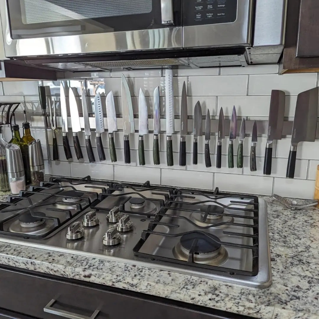 Magnetischer Messerhalter zur Wandmontage