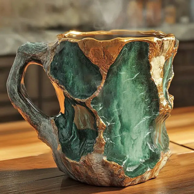 Mineral-Kristall-Kaffeetassen