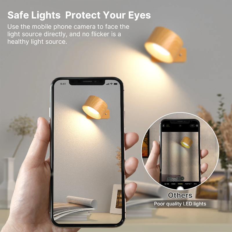 1+1 GRATIS | Rotierbare kabellose LED-Wandleuchte – Flexible, tragbare Beleuchtungslösung