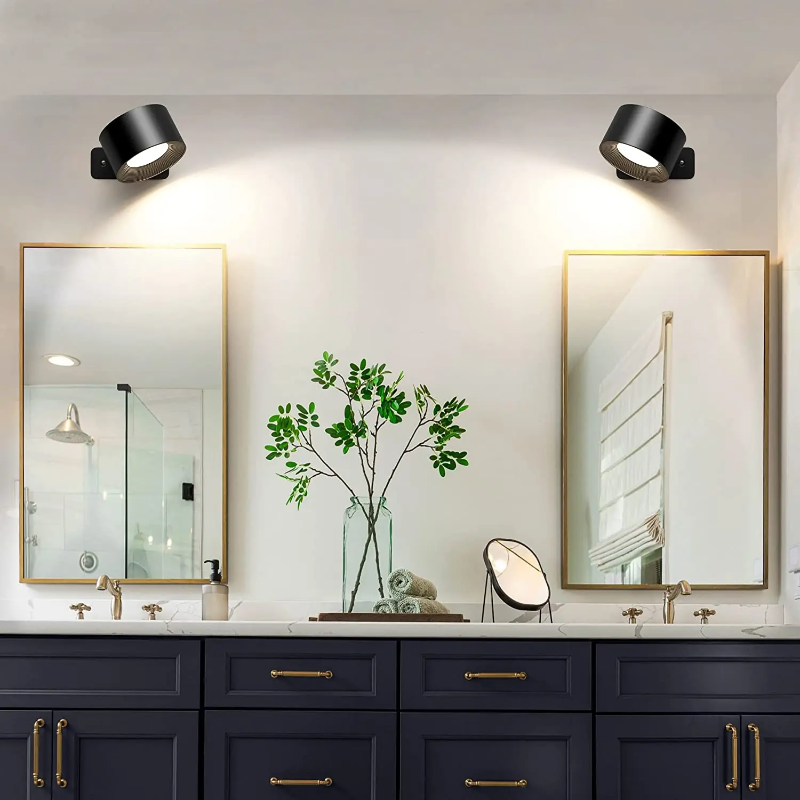 1+1 GRATIS | Rotierbare kabellose LED-Wandleuchte – Flexible, tragbare Beleuchtungslösung