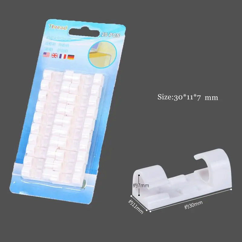 Selbstklebende Kabelklemmen