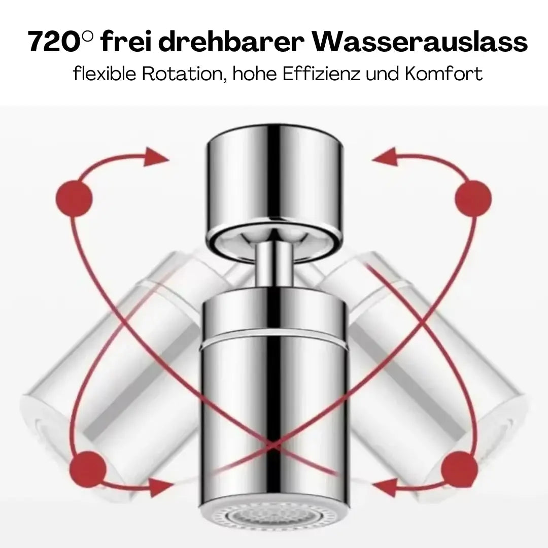 Spritzwassergeschützter Universalhahn