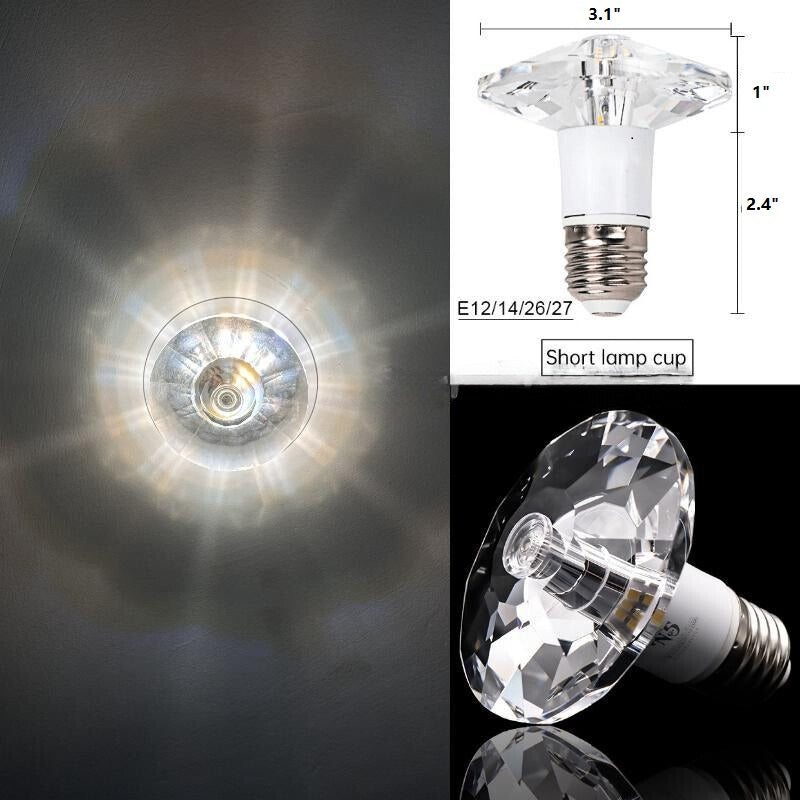 Kristall-LED-Lampe – Elegante Beleuchtung für eine gemütliche Atmosphäre