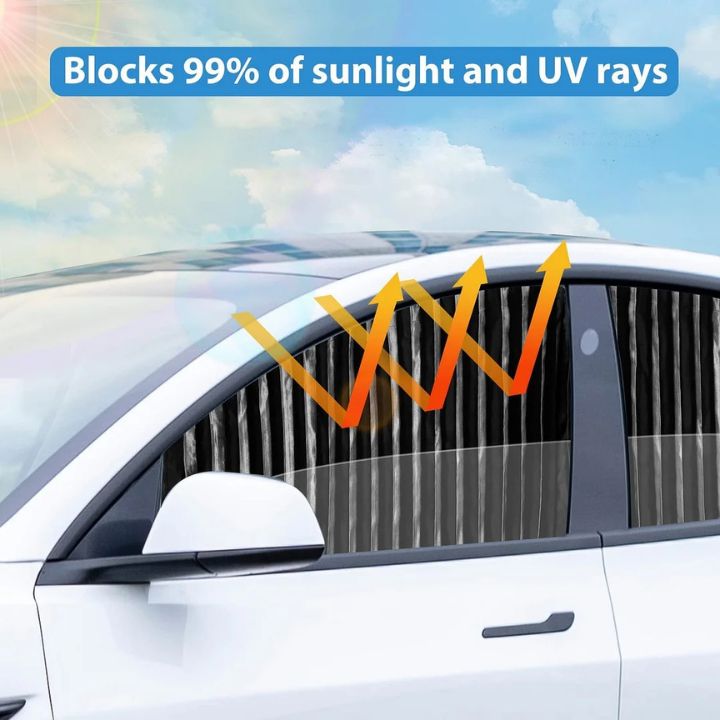 Magnetische Auto-Sonnenschutzfolie – Sicht- & Hitzeschutz