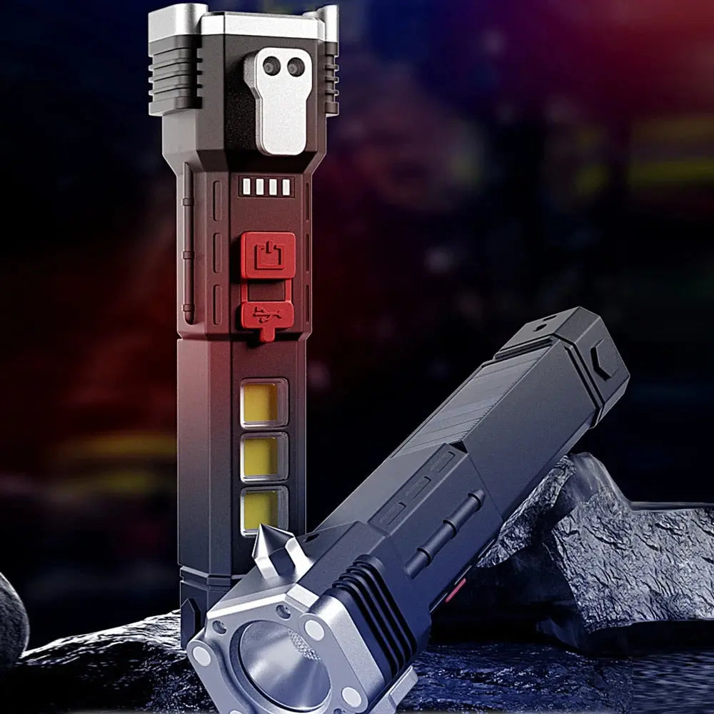 Wiederaufladbare LED-Taschenlampe – Hell, Langlebig und Tragbar
