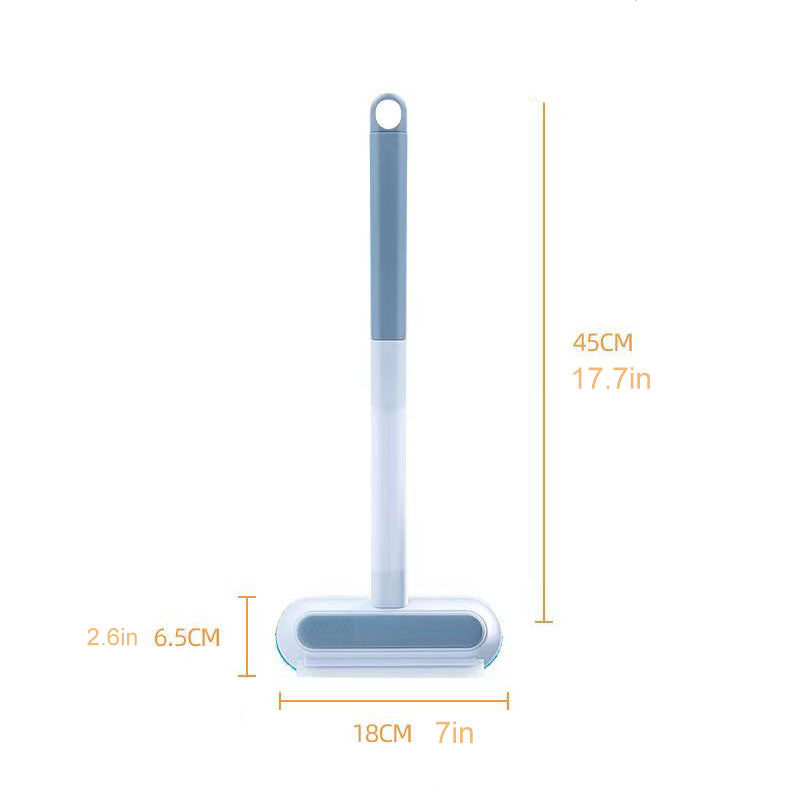 Mühelose Bürste für Tierhaare und Staub